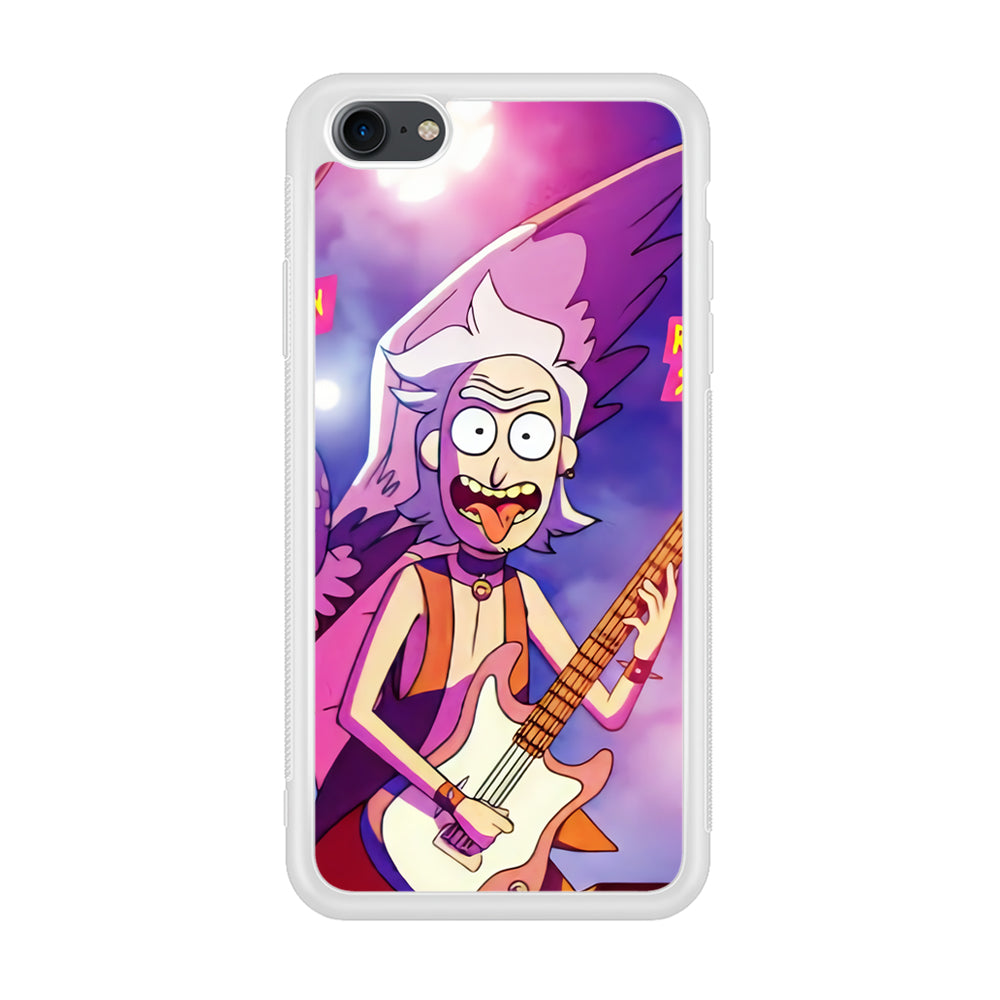 Rick Sanchez Guitaris Style iPhone 8 Case
