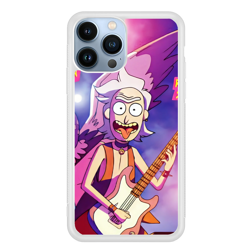 Rick Sanchez Guitaris Style iPhone 14 Pro Case