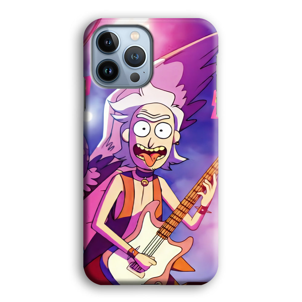 Rick Sanchez Guitaris Style iPhone 14 Pro Case