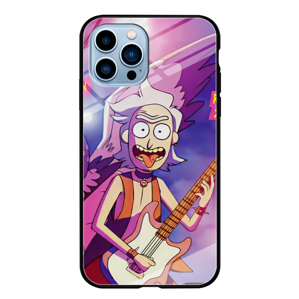 Rick Sanchez Guitaris Style iPhone 14 Pro Case