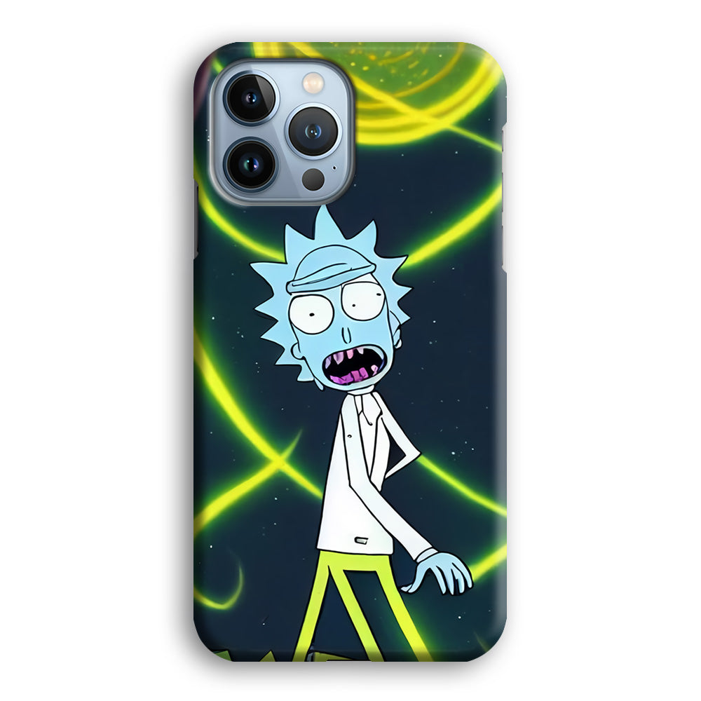 Rick Sanchez Zombie Style iPhone 14 Pro Case