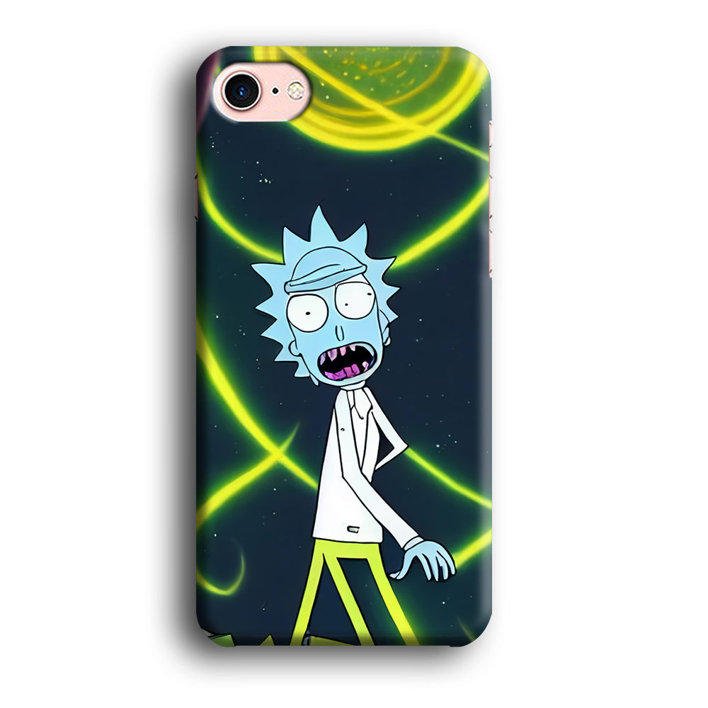Rick Sanchez Zombie Style iPhone 8 Case