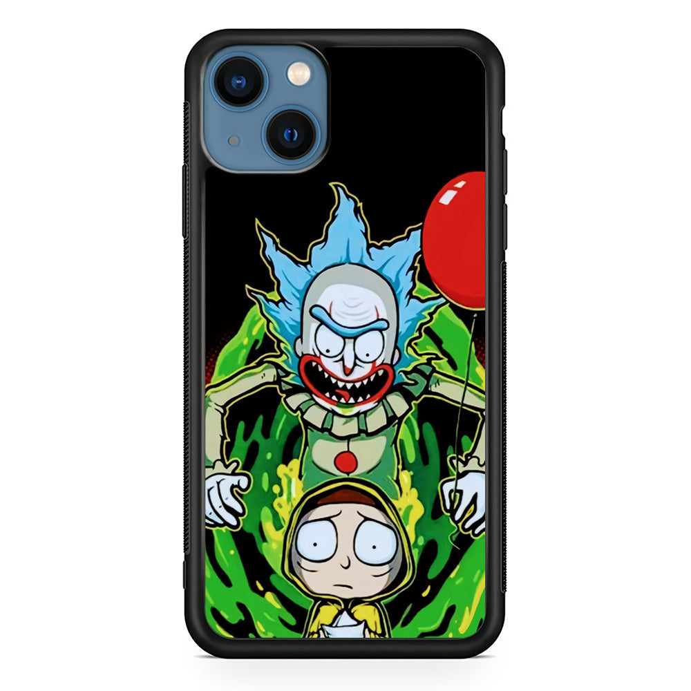 Rick and Morty IT Style iPhone 15 Case