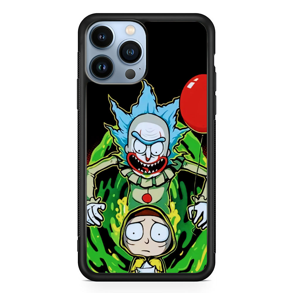 Rick and Morty IT Style iPhone 15 Pro Max Case