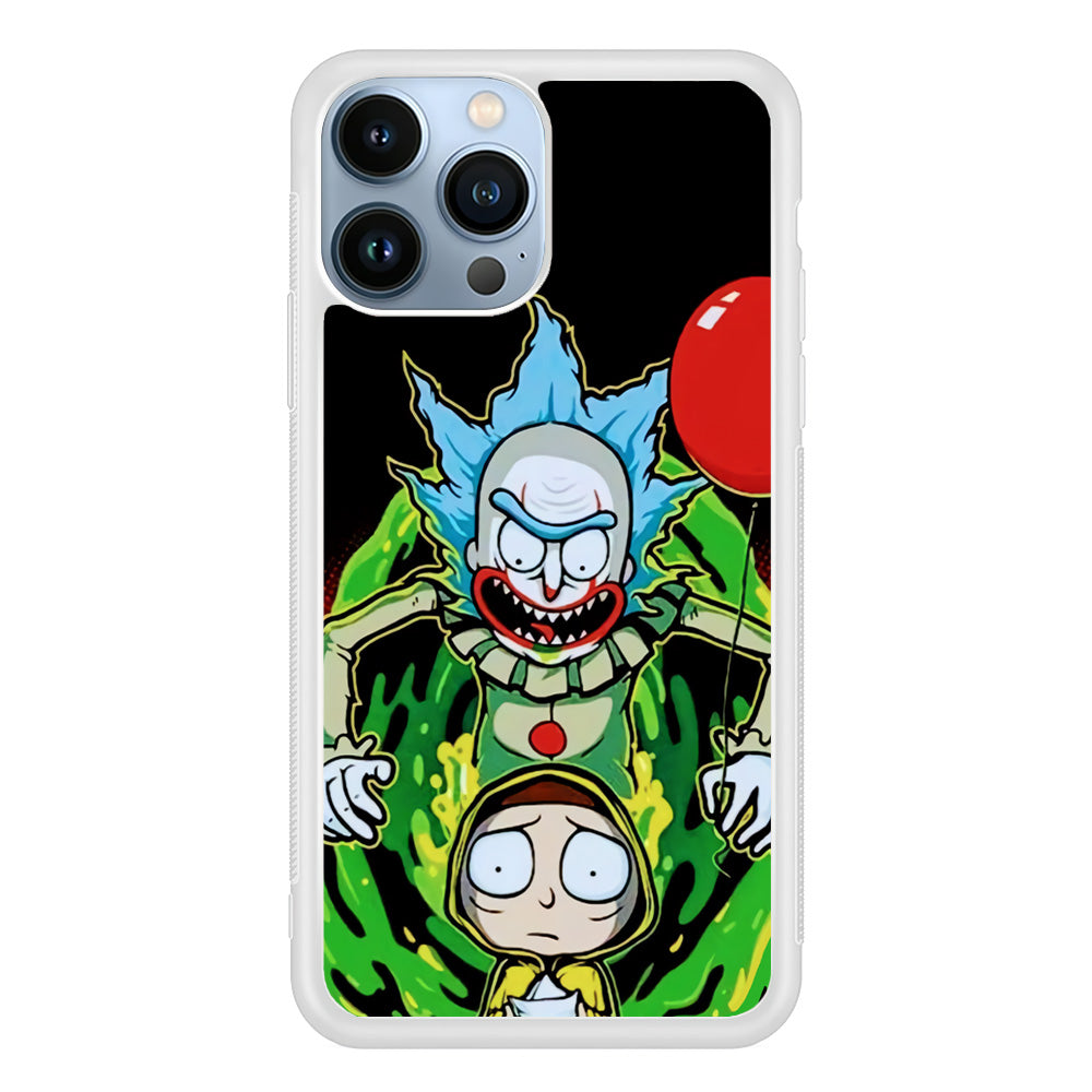 Rick and Morty IT Style iPhone 15 Pro Max Case