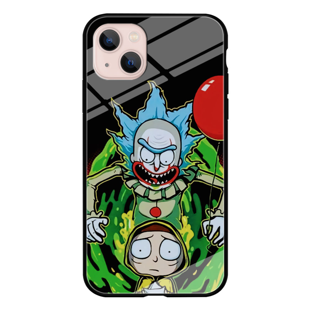 Rick and Morty IT Style iPhone 15 Plus Case