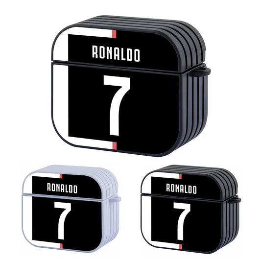 Ronaldo Juventus Player Hard Plastic Case Cover For Apple Airpods 3