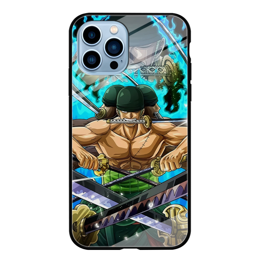 Roronoa Zoro One Piece iPhone 15 Pro Max Case
