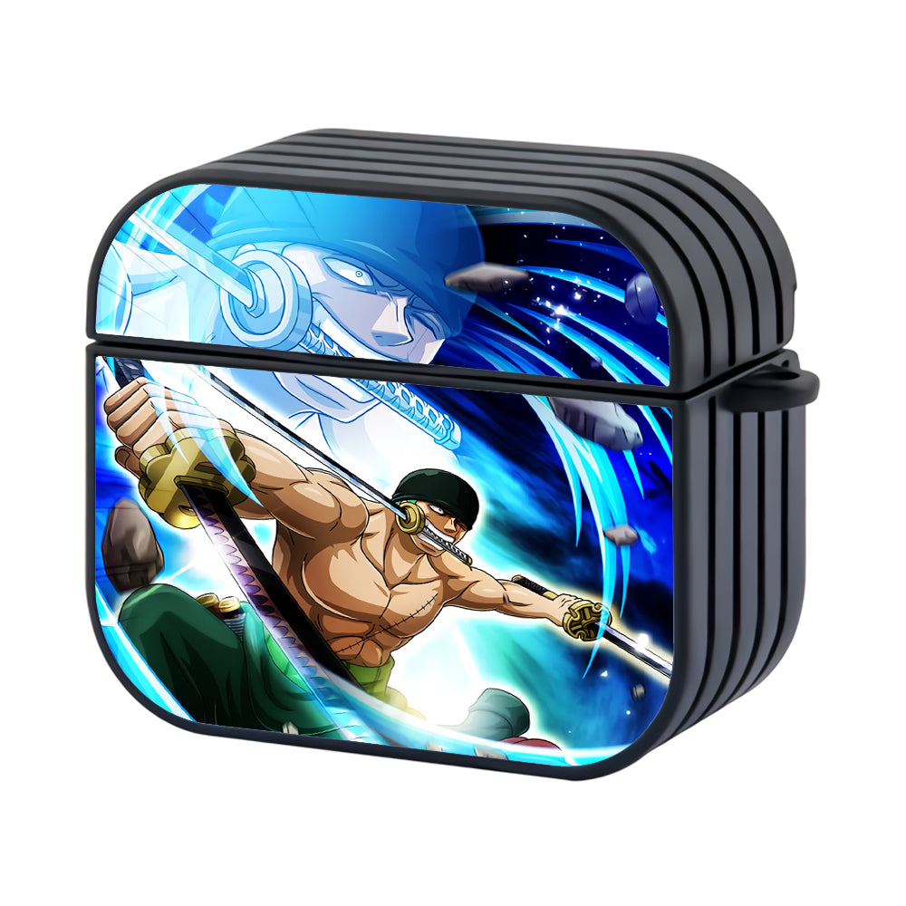 Roronoa Zoro Sword Power Hard Plastic Case Cover For Apple Airpods 3