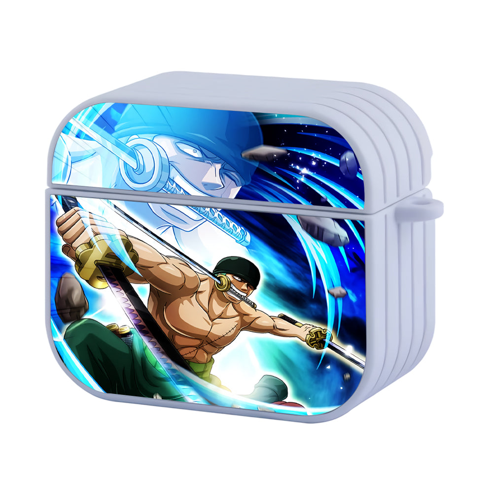 Roronoa Zoro Sword Power Hard Plastic Case Cover For Apple Airpods 3