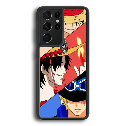 Sabo Ace Luffy One Piece Samsung Galaxy S21 Ultra Case
