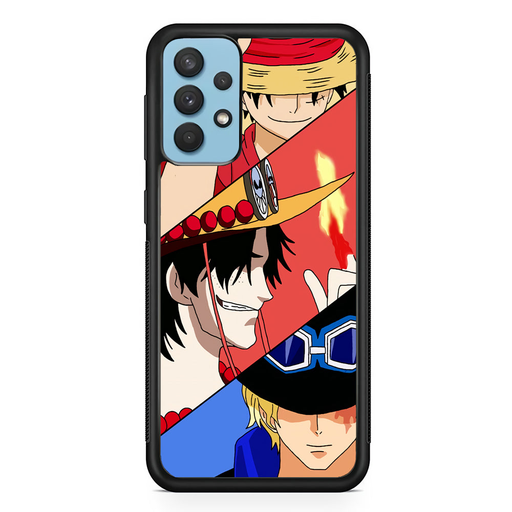 Sabo Ace Luffy One Piece Samsung Galaxy A32 Case