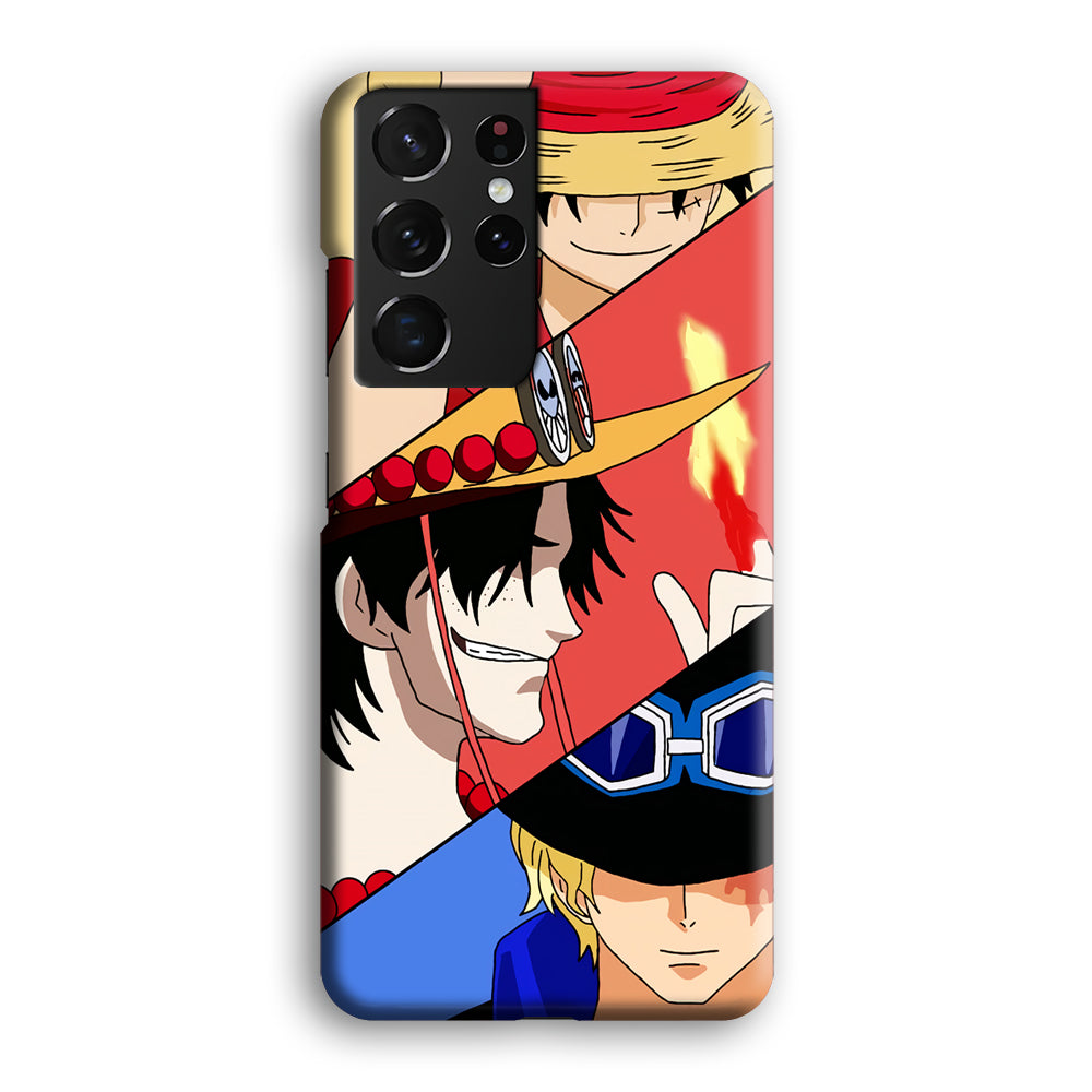 Sabo Ace Luffy One Piece Samsung Galaxy S21 Ultra Case