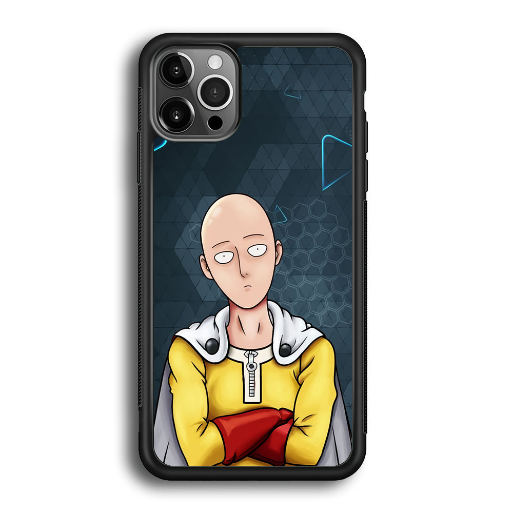 Saitama One Punch Man Angry Mode iPhone 12 Pro Max Case