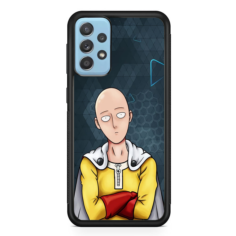 Saitama One Punch Man Angry Mode Samsung Galaxy A52 Case