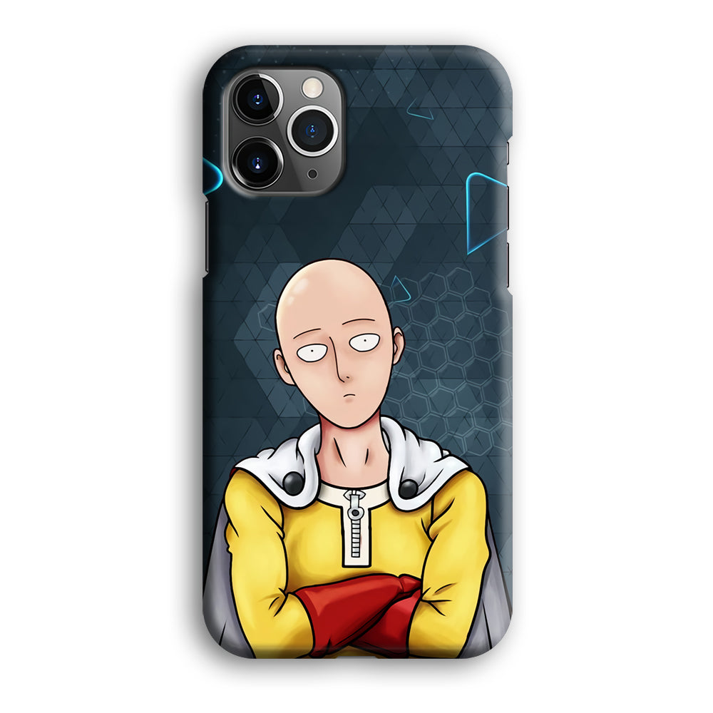 Saitama One Punch Man Angry Mode iPhone 12 Pro Max Case