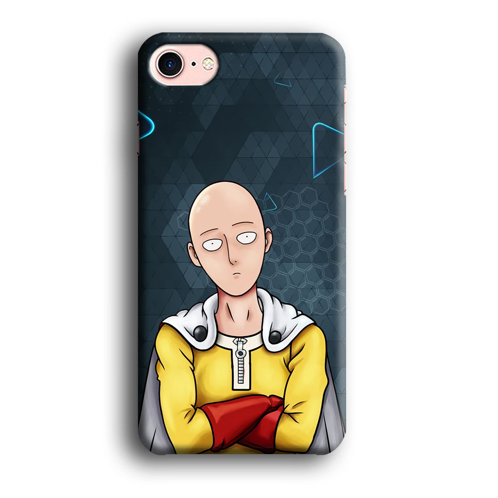 Saitama One Punch Man Angry Mode iPhone 8 Case