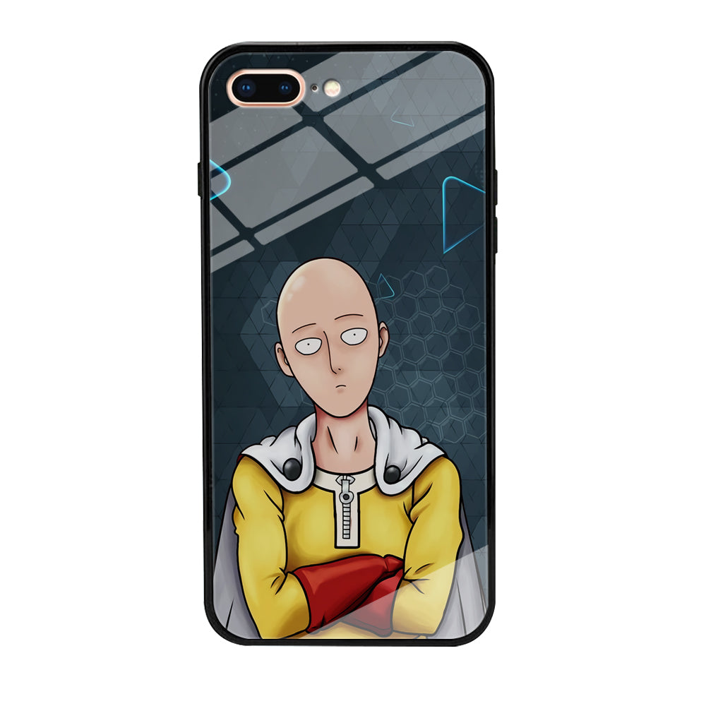 Saitama One Punch Man Angry Mode iPhone 8 Plus Case