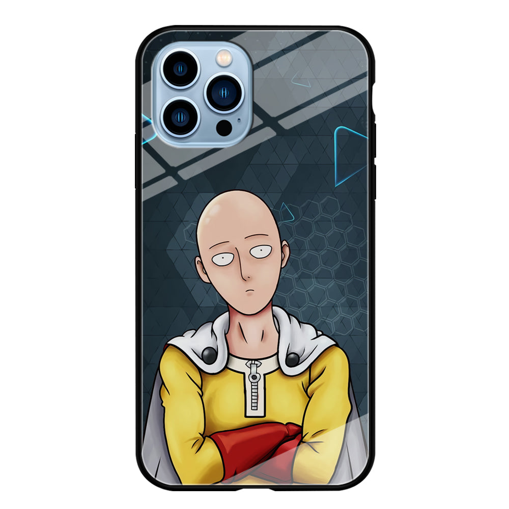 Saitama One Punch Man Angry Mode iPhone 14 Pro Case