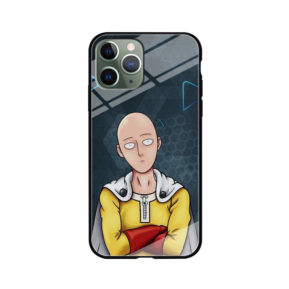 Saitama One Punch Man Angry Mode iPhone 11 Pro Case