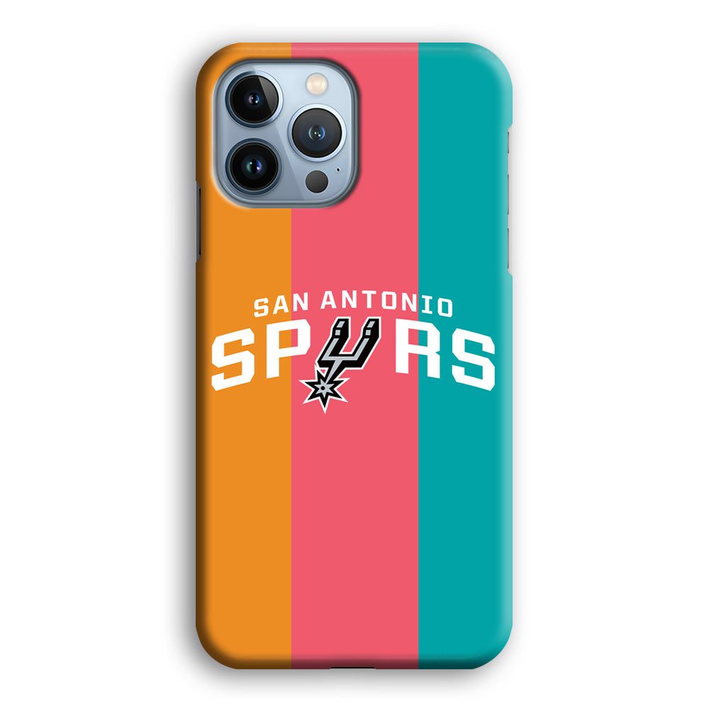 San Antonio Spurs NBA Team iPhone 15 Pro Max Case