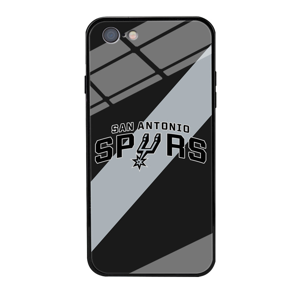 San Antonio Spurs Stripe Grey iPhone 6 Plus | 6s Plus Case
