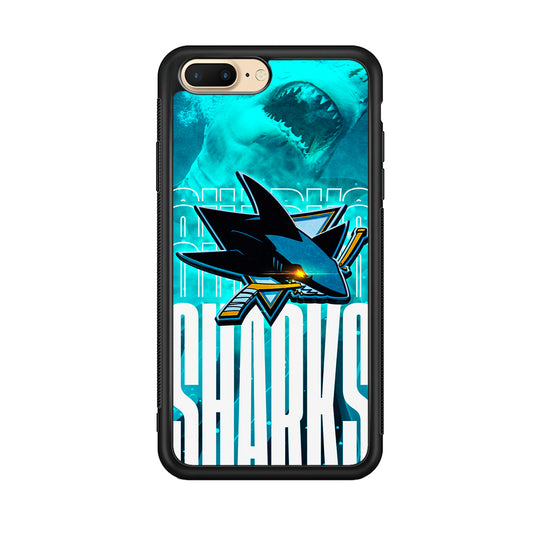 San Jose Sharks Word Of Team iPhone 7 Plus Case