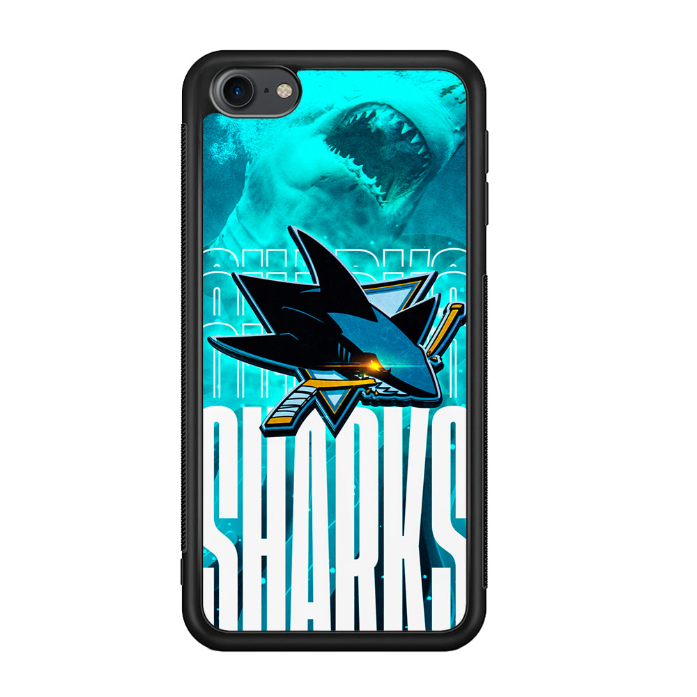 San Jose Sharks Word Of Team iPod Touch 6 Case - Ezzystore
