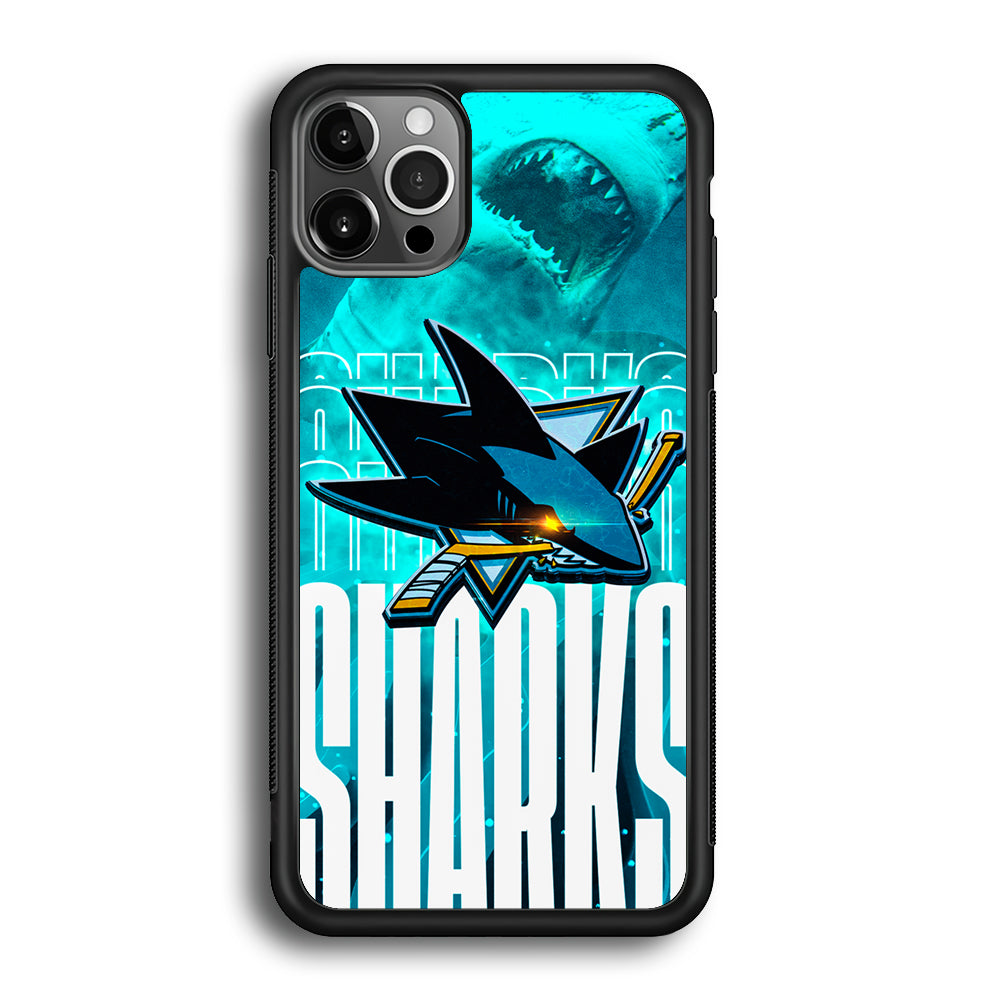 San Jose Sharks Word Of Team iPhone 12 Pro Max Case