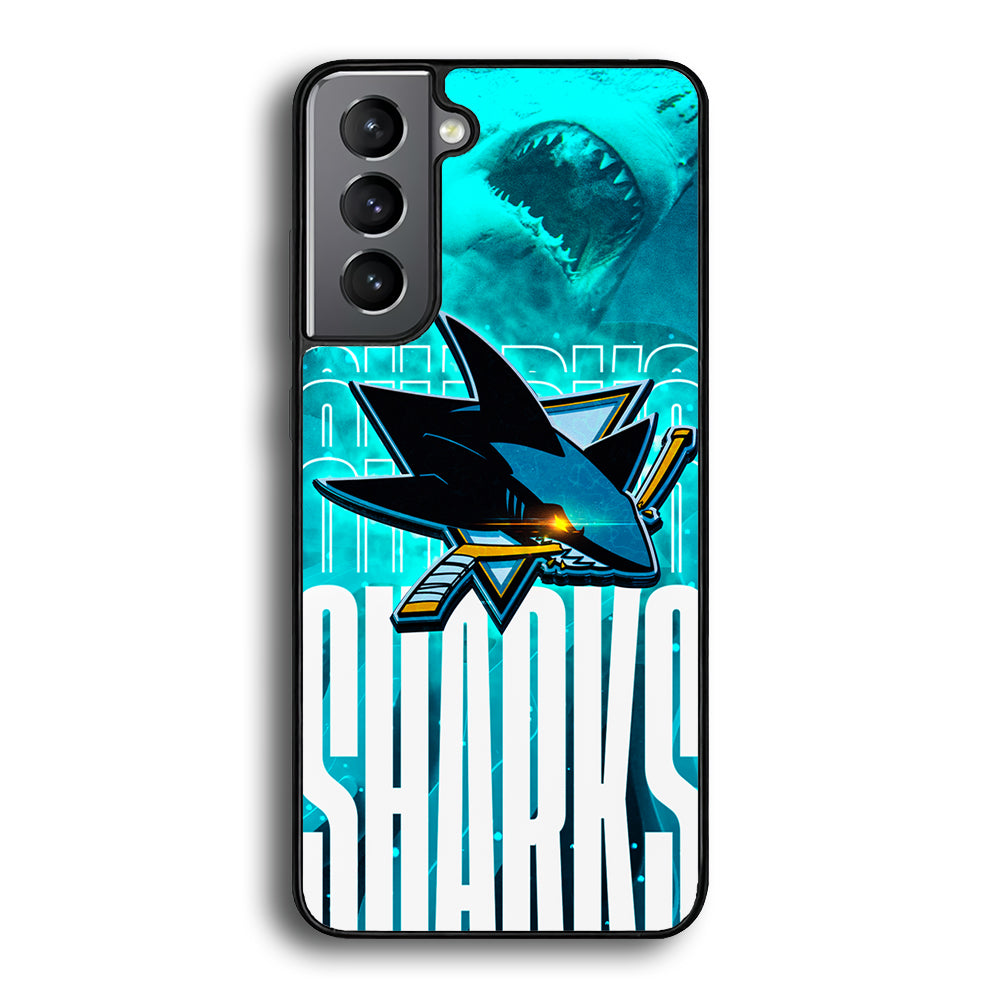 San Jose Sharks Word Of Team Samsung Galaxy S21 Case