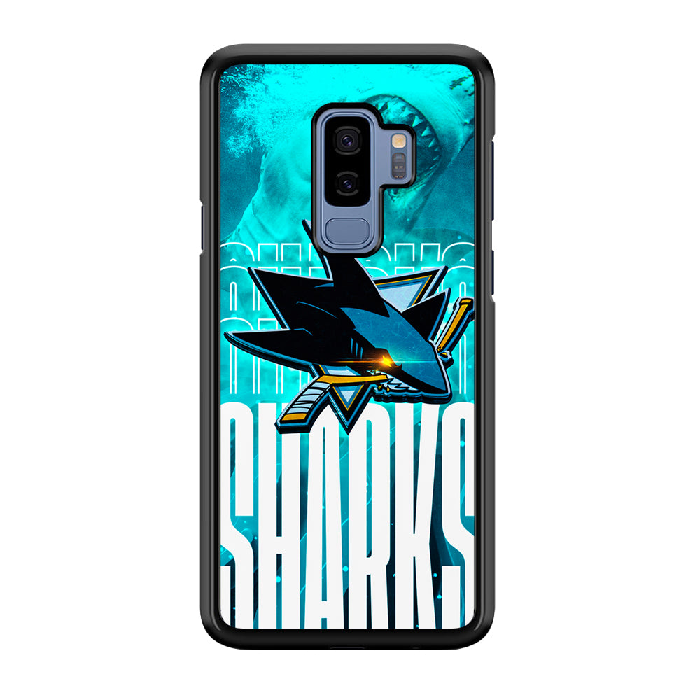 San Jose Sharks Word Of Team Samsung Galaxy S9 Plus Case