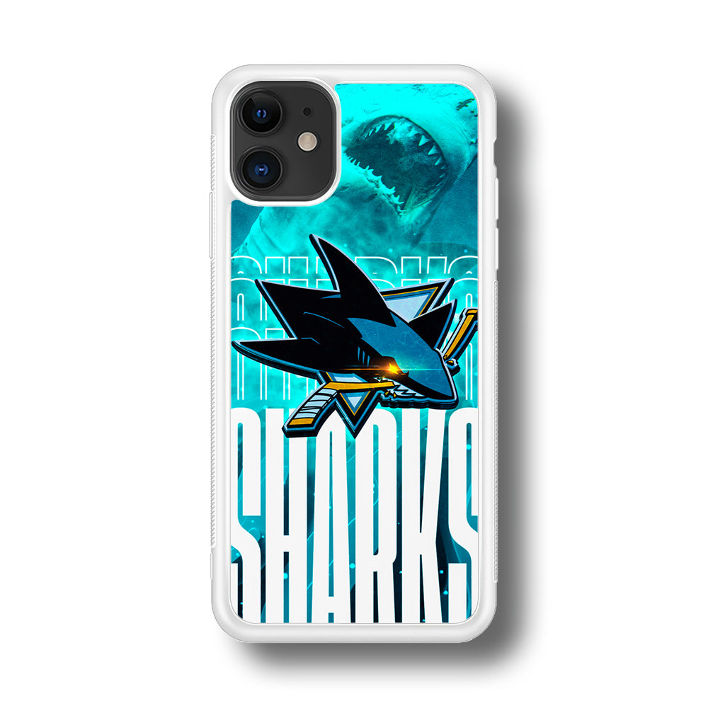 San Jose Sharks Word Of Team iPhone 11 Case
