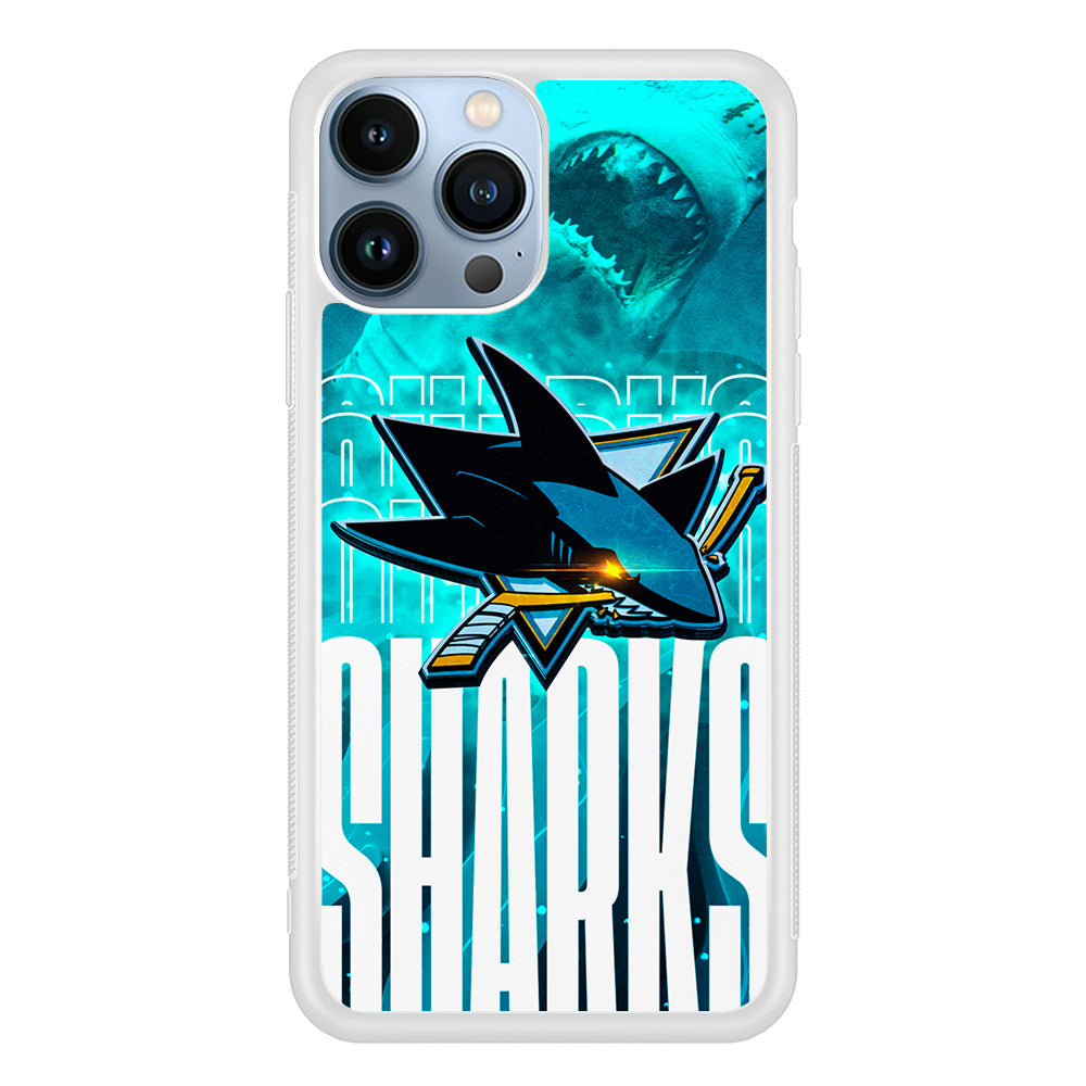 San Jose Sharks Word Of Team iPhone 14 Pro Case