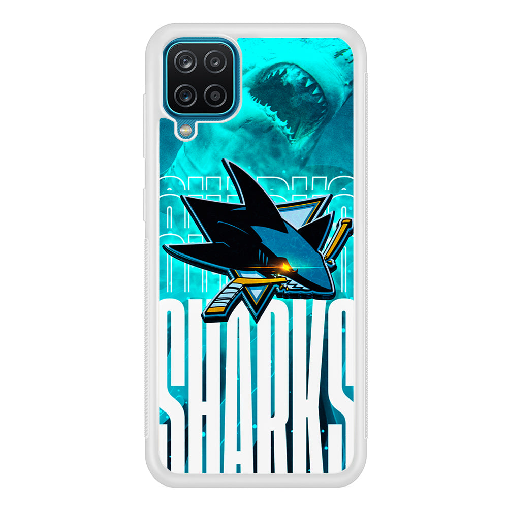 San Jose Sharks Word Of Team Samsung Galaxy A12 Case