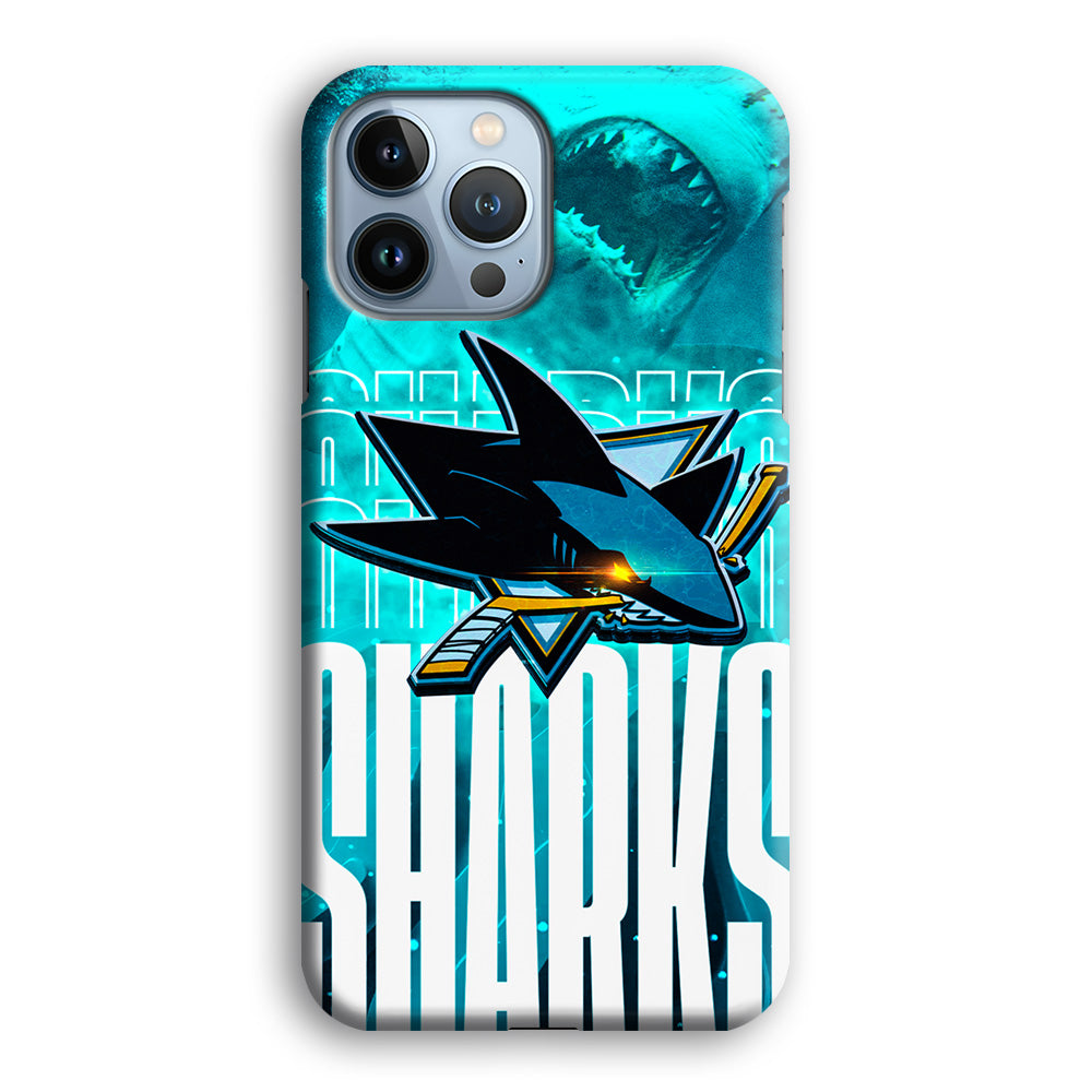 San Jose Sharks Word Of Team iPhone 14 Pro Case
