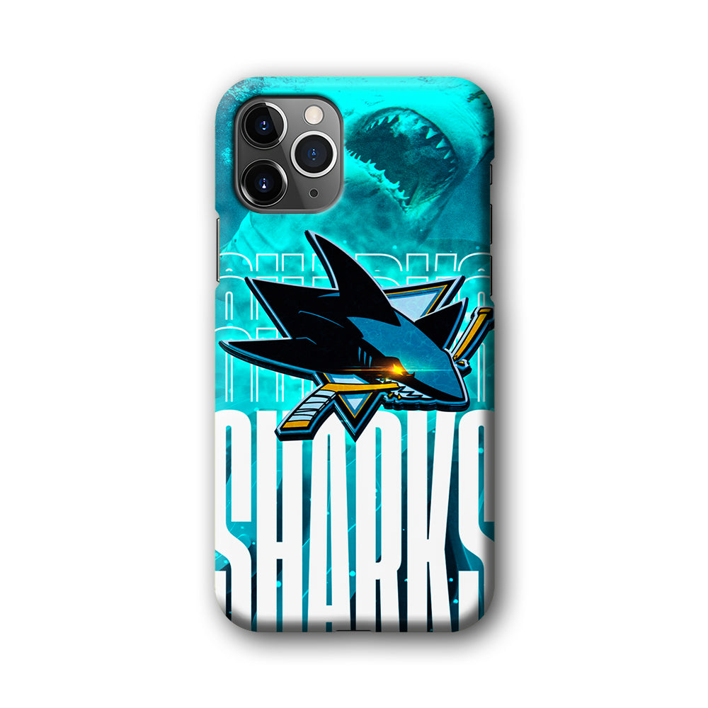 San Jose Sharks Word Of Team iPhone 11 Pro Max Case