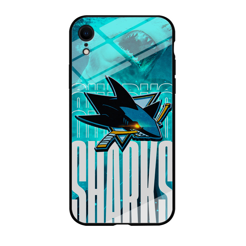 San Jose Sharks Word Of Team iPhone XR Case