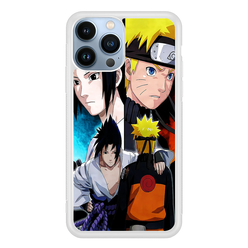 Sasuke Naruto Fierce Battle iPhone 15 Pro Case