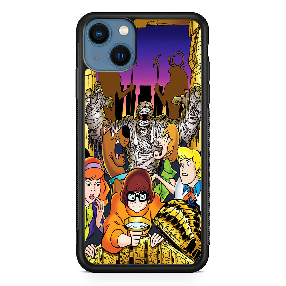 Scooby Doo Mummy Scares Poster iPhone 14 Plus Case