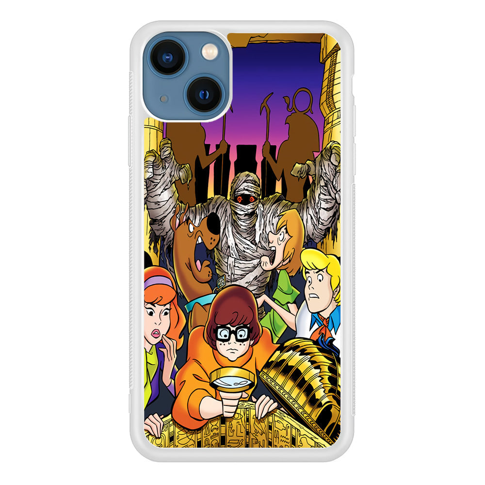 Scooby Doo Mummy Scares Poster iPhone 15 Plus Case