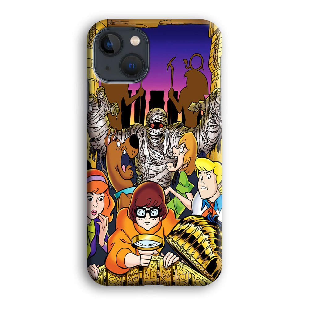 Scooby Doo Mummy Scares Poster iPhone 15 Plus Case