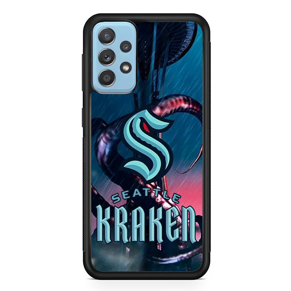 Seattle Kraken Mascot Of Team Samsung Galaxy A52 Case