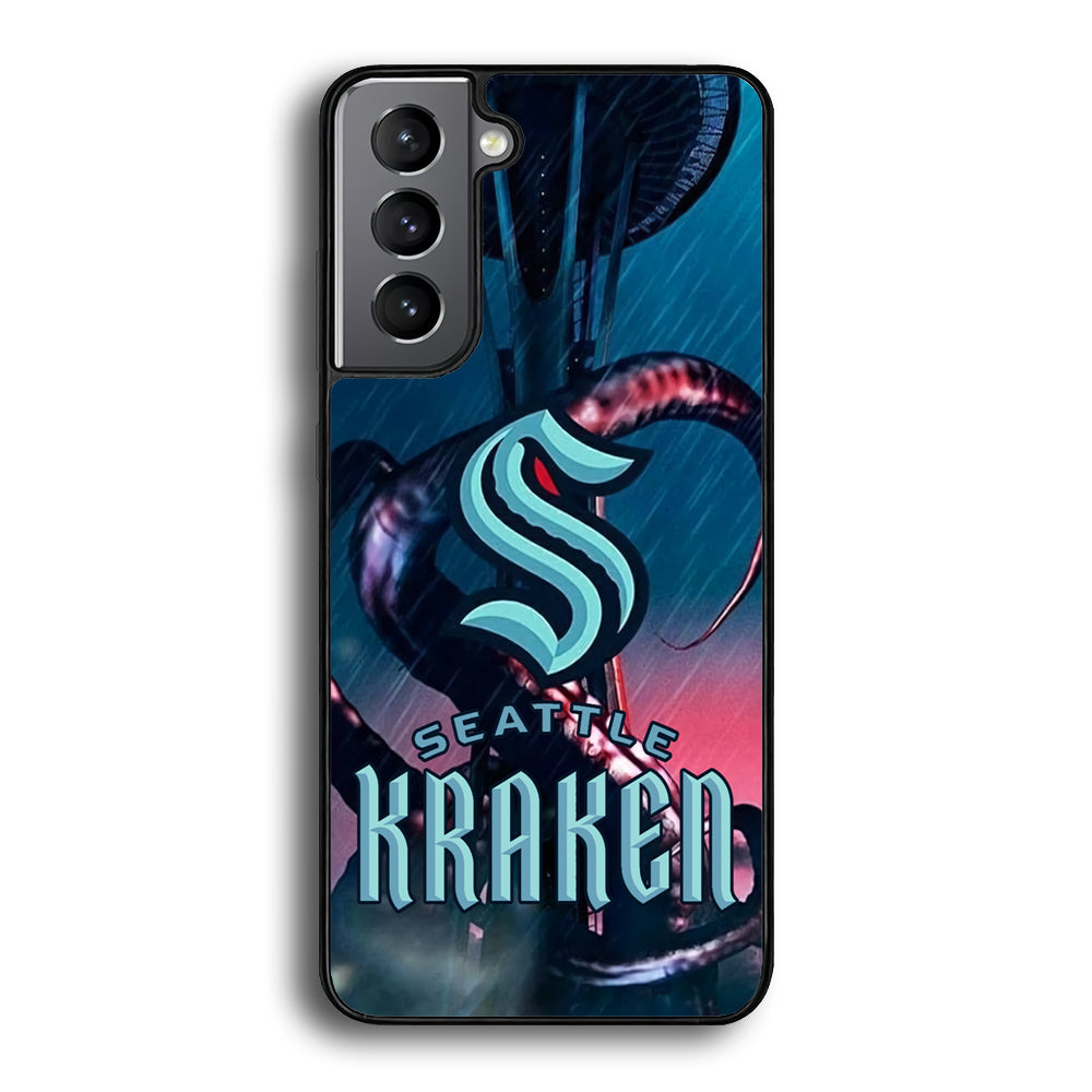 Seattle Kraken Mascot Of Team Samsung Galaxy S21 Case