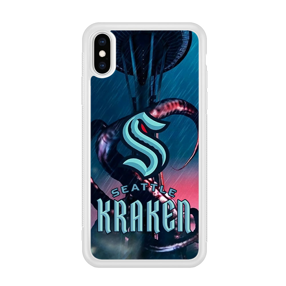 Seattle Kraken Mascot Of Team iPhone X Case
