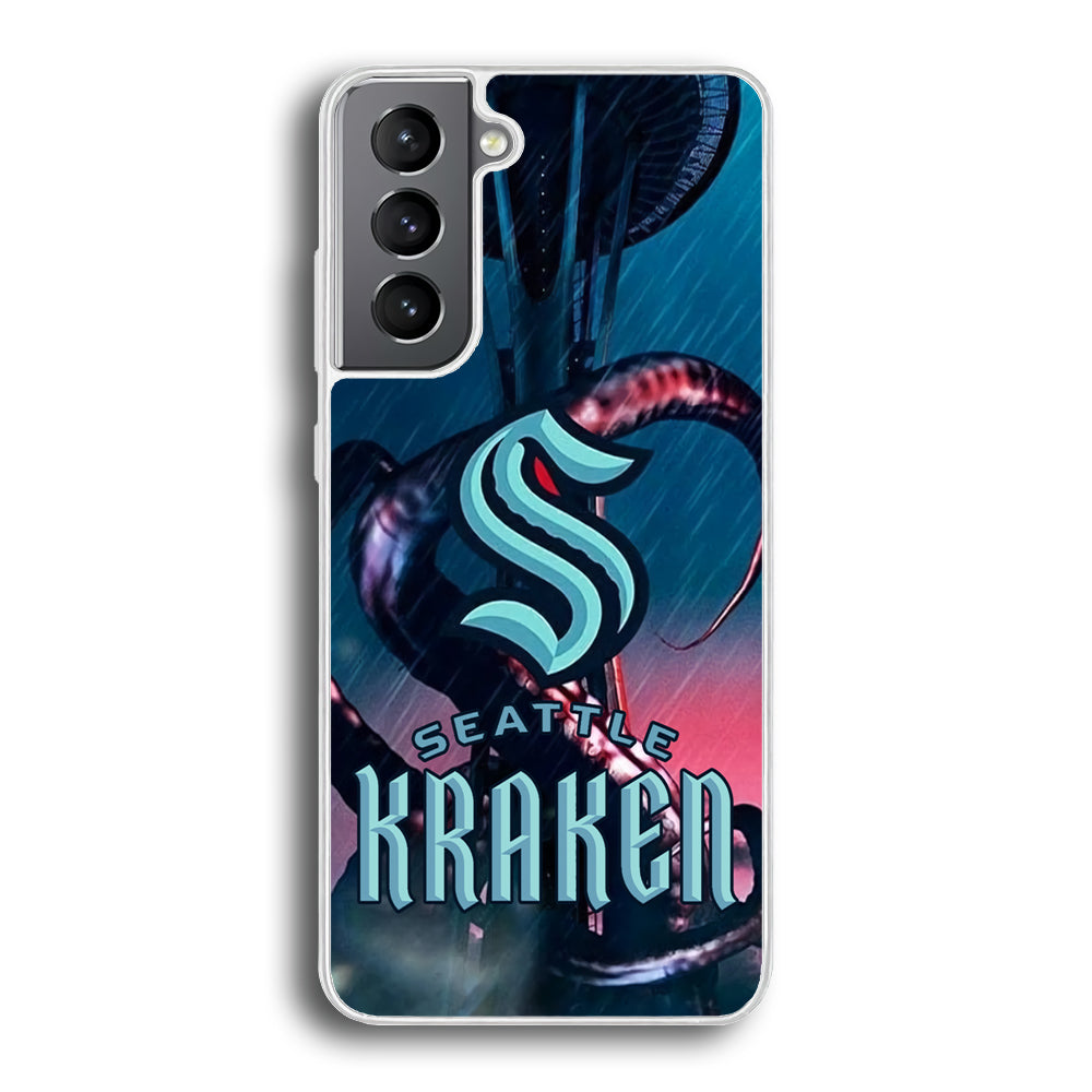 Seattle Kraken Mascot Of Team Samsung Galaxy S21 Case