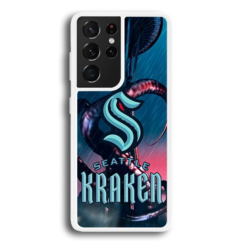 Seattle Kraken Mascot Of Team Samsung Galaxy S21 Ultra Case