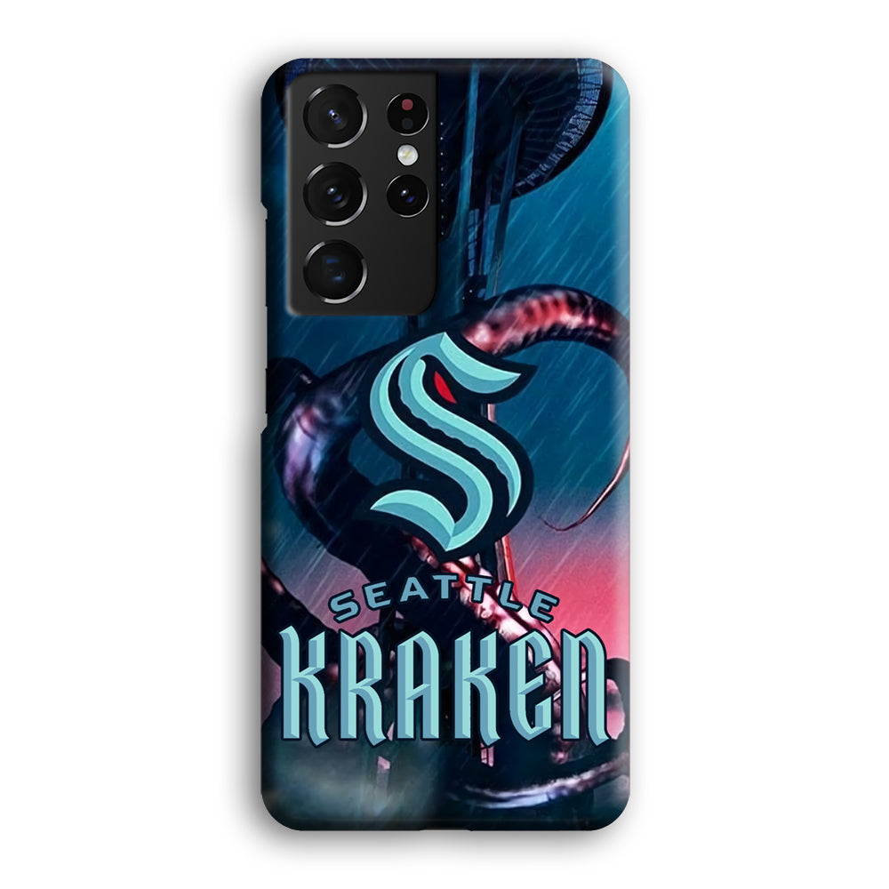 Seattle Kraken Mascot Of Team Samsung Galaxy S21 Ultra Case