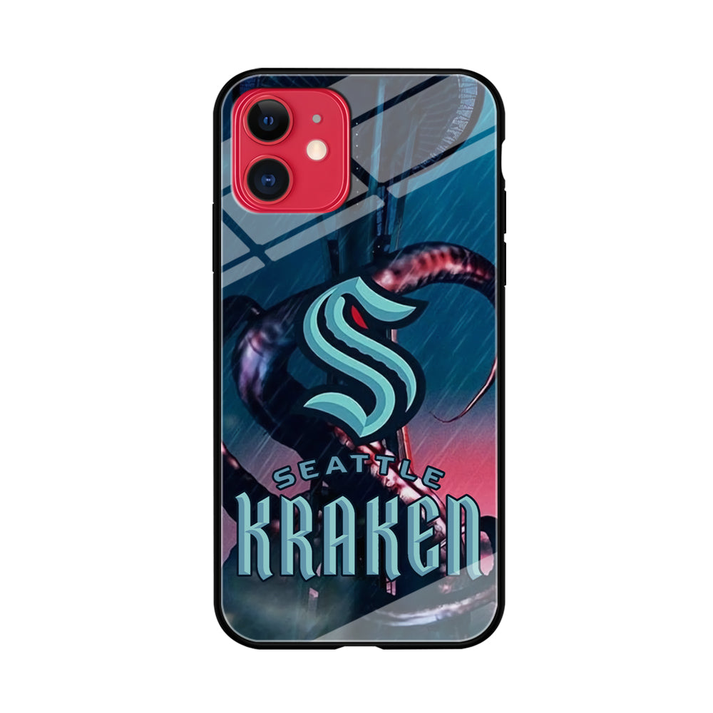 Seattle Kraken Mascot Of Team iPhone 11 Case