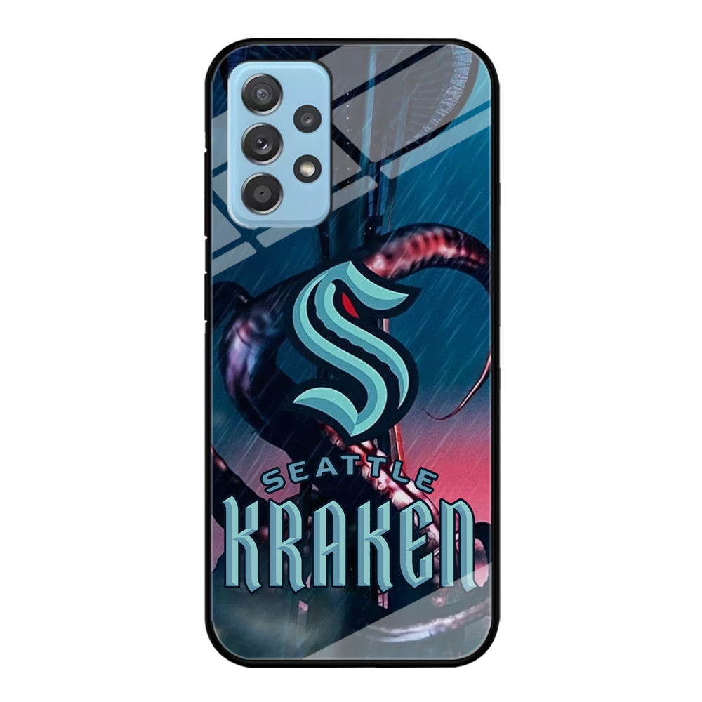 Seattle Kraken Mascot Of Team Samsung Galaxy A72 Case