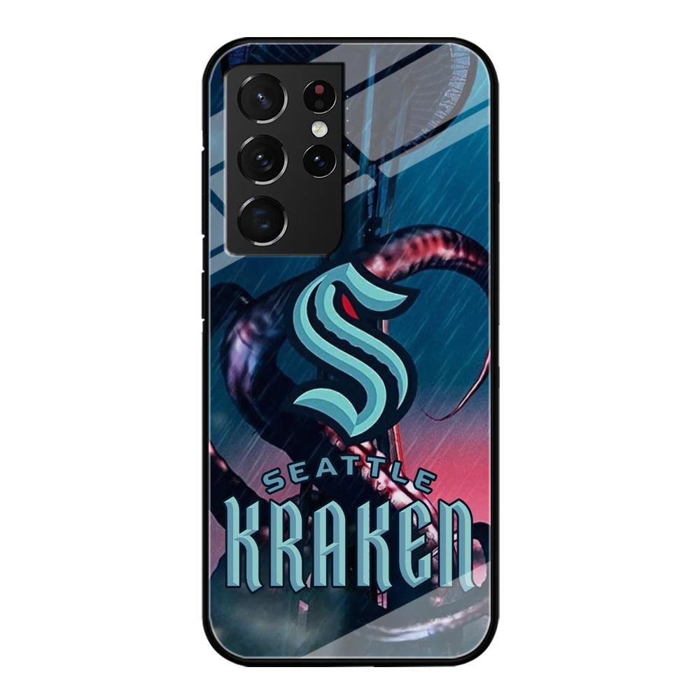 Seattle Kraken Mascot Of Team Samsung Galaxy S21 Ultra Case